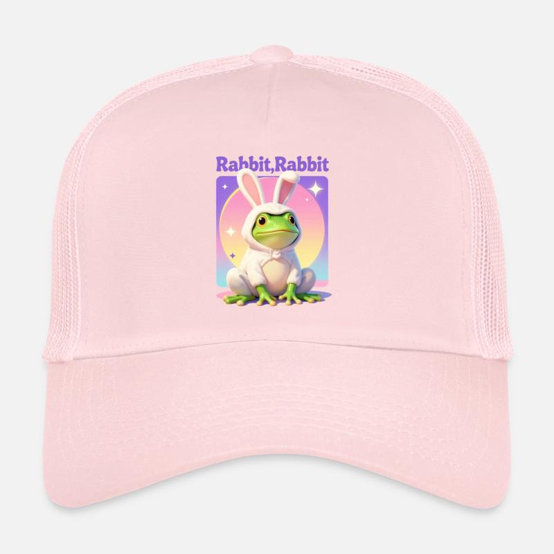 Bunny Dream - Casquette trucker  - rose pâle