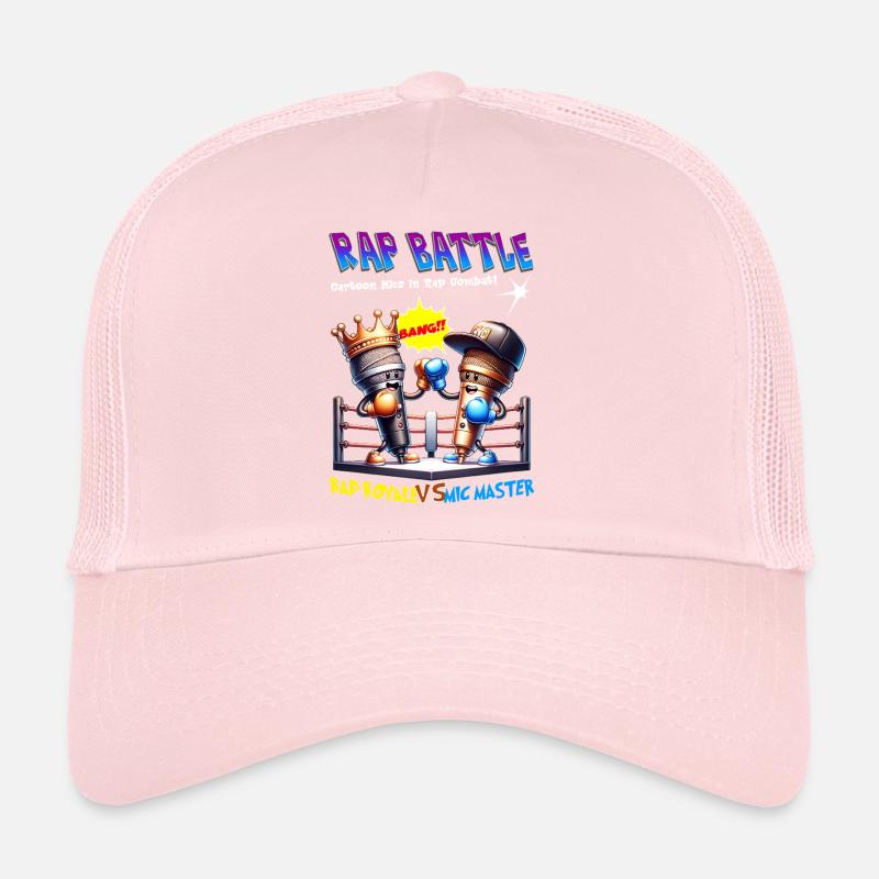 Rap Battle Microphone Battle Trucker Cap