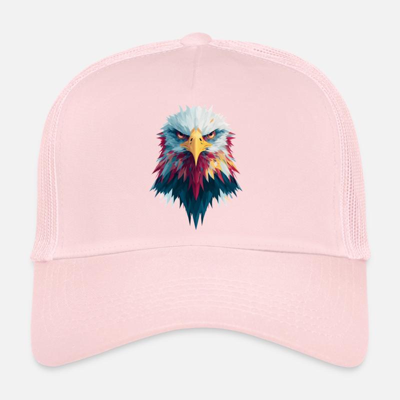 Aigle impressionnant regard perçant Casquette trucker 