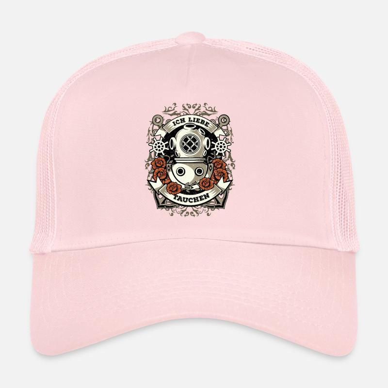 J'adore la plongée Casquette trucker 