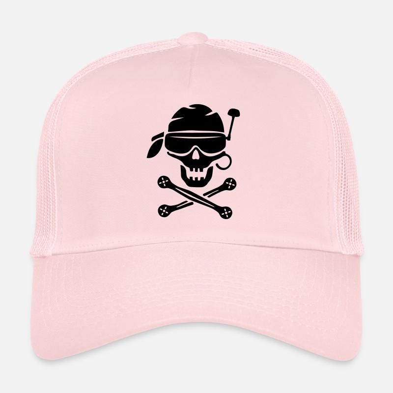 Pirate FPV-Treiber - Trucker Cap - Hellrosa