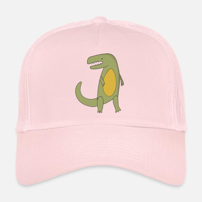 Geschenk Dinosaurier Fossil Kawaii Trex Comic Dino Trucker Cap