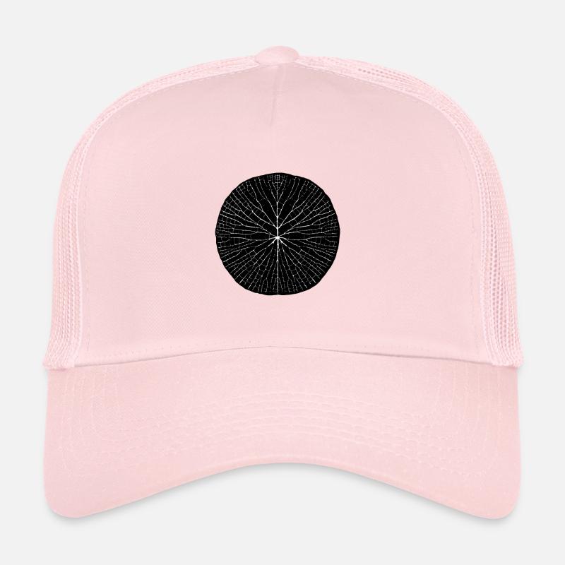 holzschnitt - Trucker Cap - Hellrosa