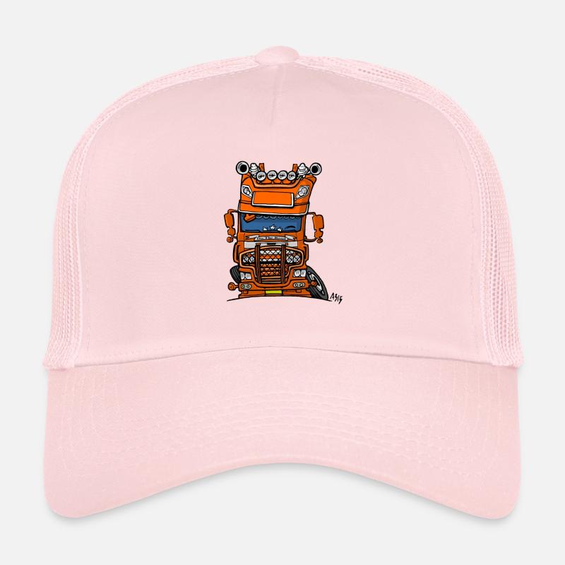 0613 daf FX sur l'orange route Casquette trucker 