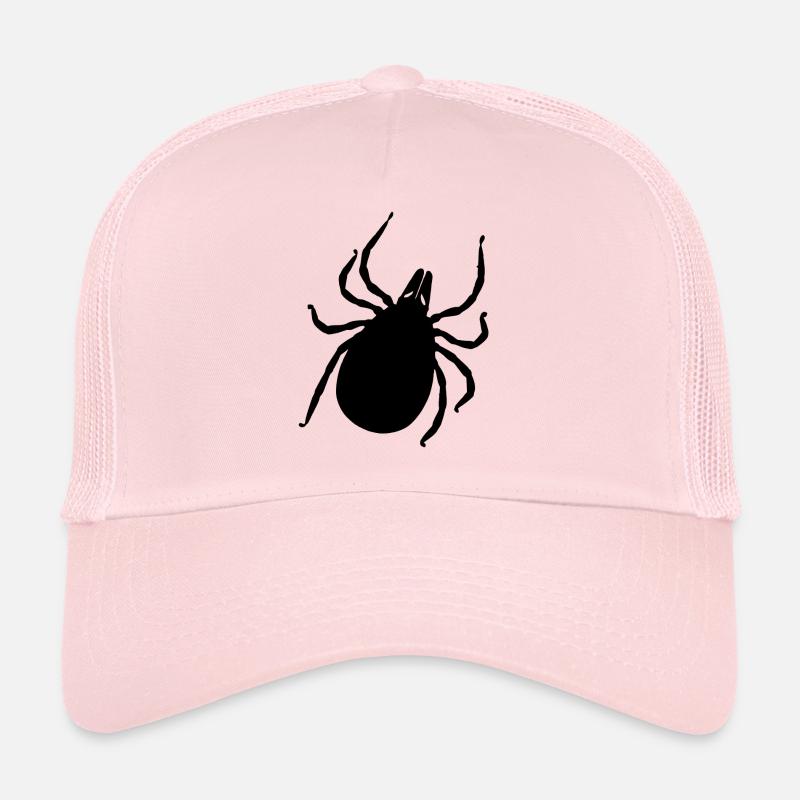 tique - Casquette trucker - rose pâle