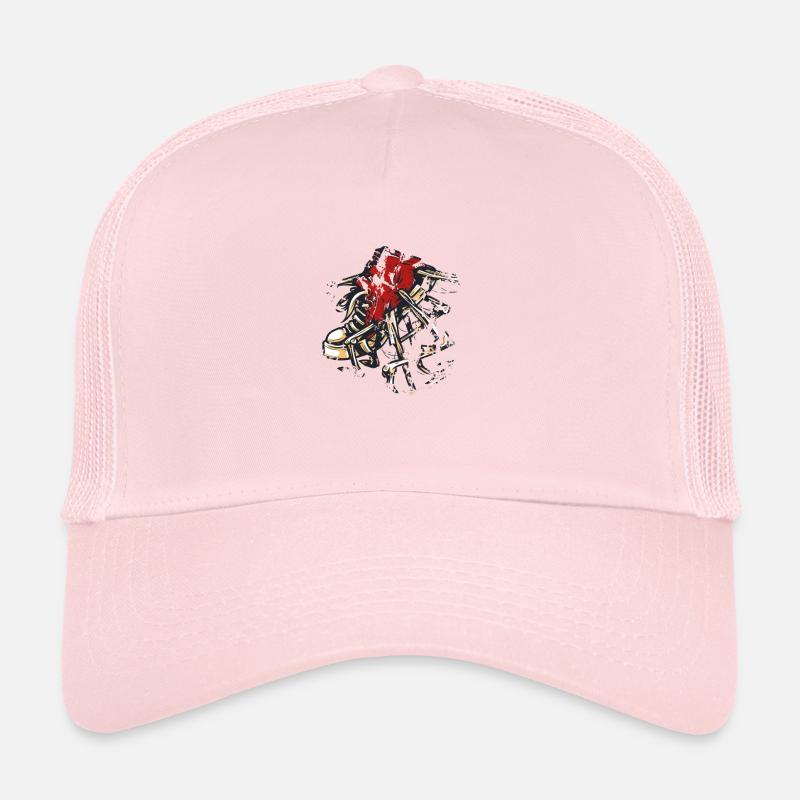 Sneaker - Trucker Cap - Hellrosa