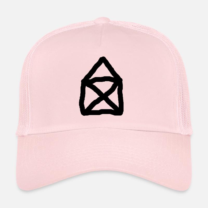 Das Haus vom Nikolaus - Trucker Cap - Hellrosa