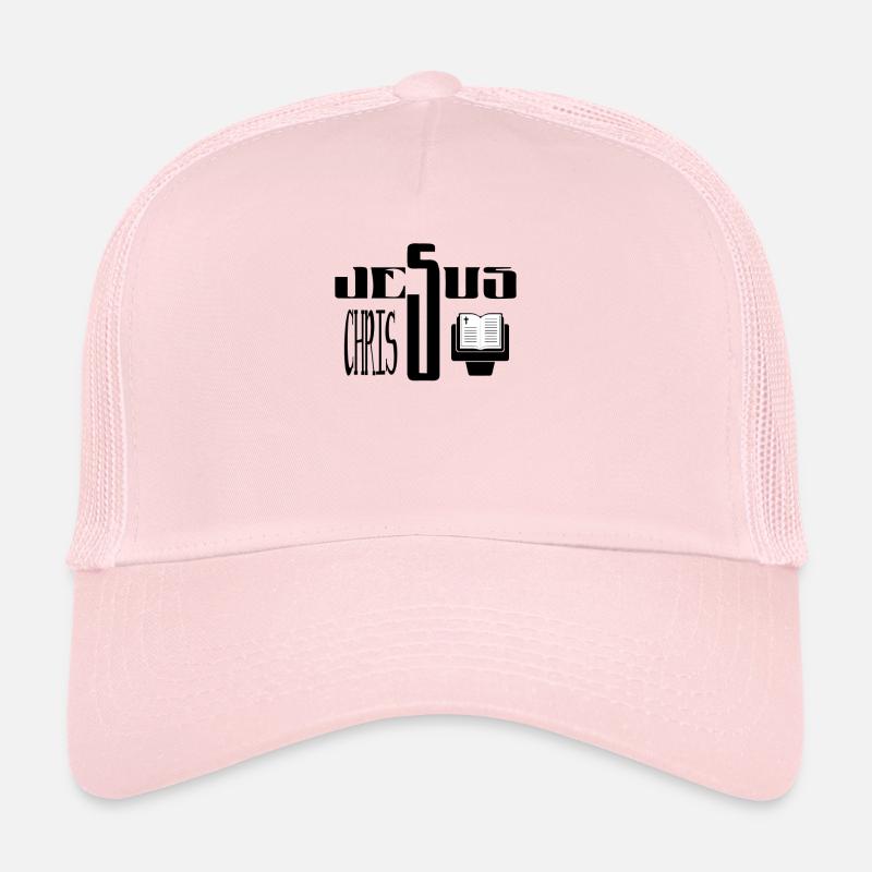 Christ - Trucker Cap - Hellrosa