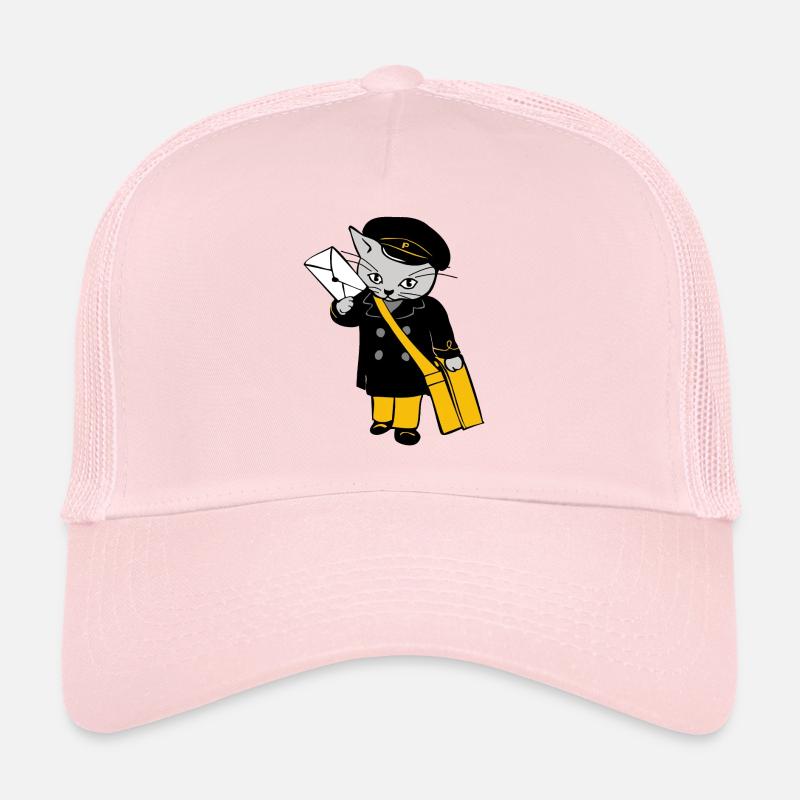 post chat dhl allemand post lettre de chat postmen Casquette trucker 
