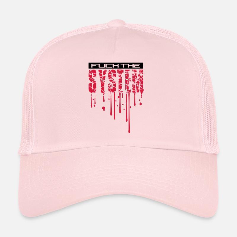 gouttes de sang cool spray graffiti timbre baiser le Casquette trucker 
