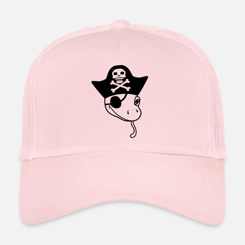visage gecko pirate marin capitaine capitaine se Casquette trucker 