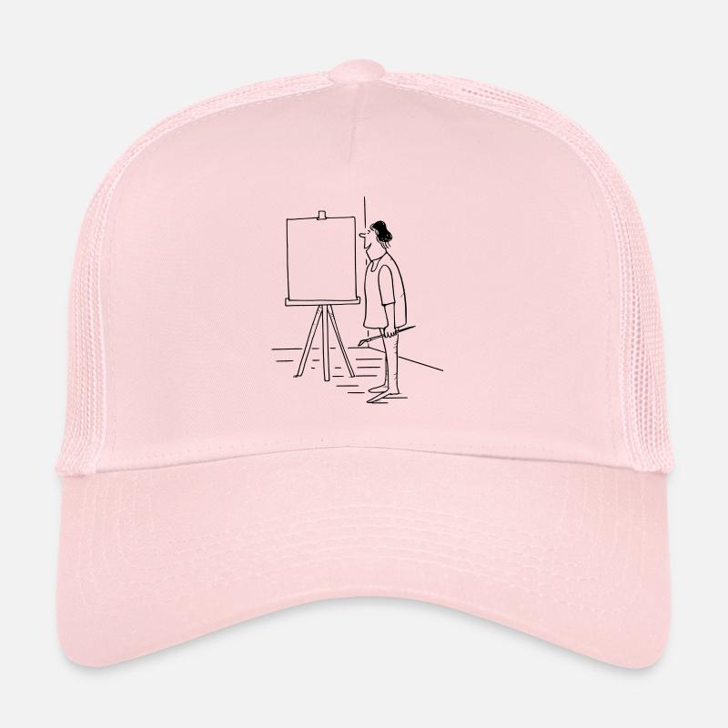 Malen Zeichnen Bild Idee Geschenk Hobby Kunst Casquette trucker 
