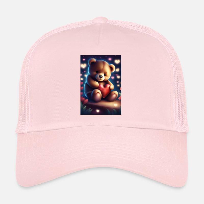 Adorable ours en peluche Casquette trucker 