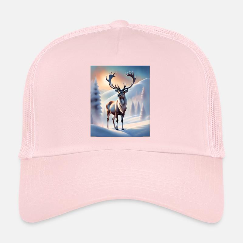 Renne d’hiver Casquette trucker 