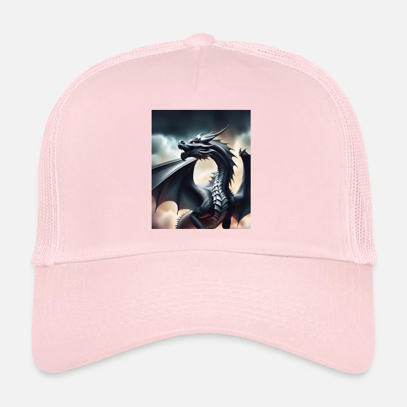 Grey dragon Trucker Cap