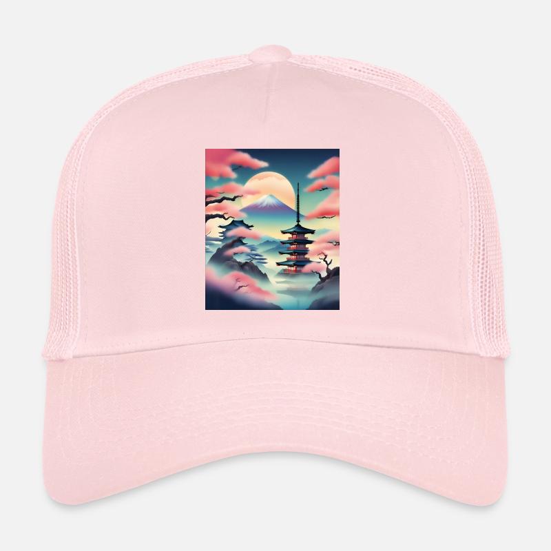 Belle vue japonaise Casquette trucker 