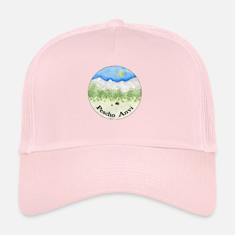 Pescho Anvi - Trucker Cap - Hellrosa
