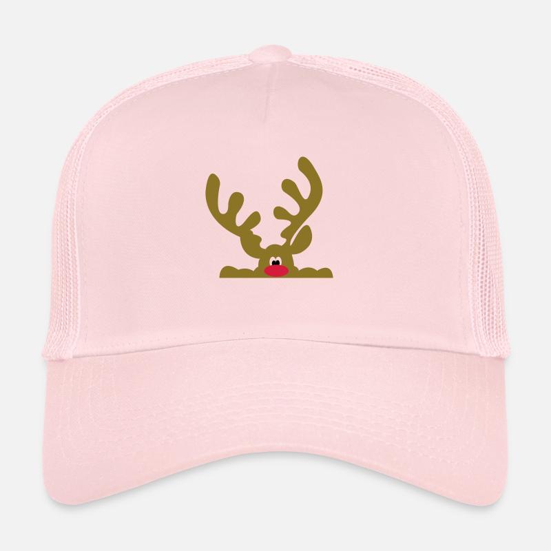 elch - Trucker Cap - Hellrosa