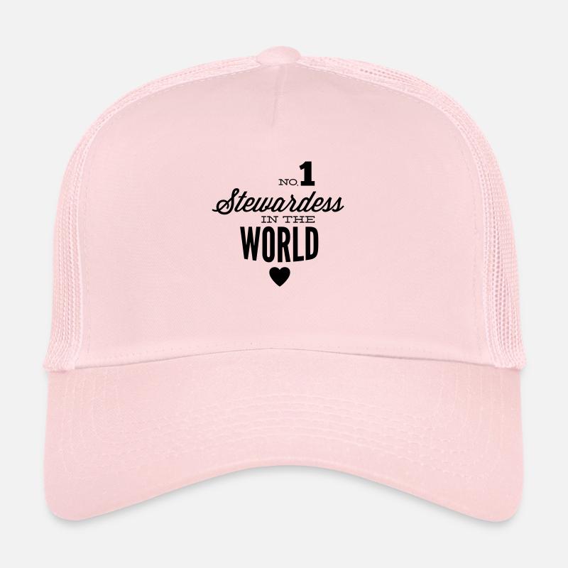 Meilleure hôtesse de l'air du monde Casquette trucker 