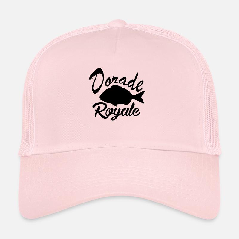 dorade royale - Casquette trucker  - rose pâle