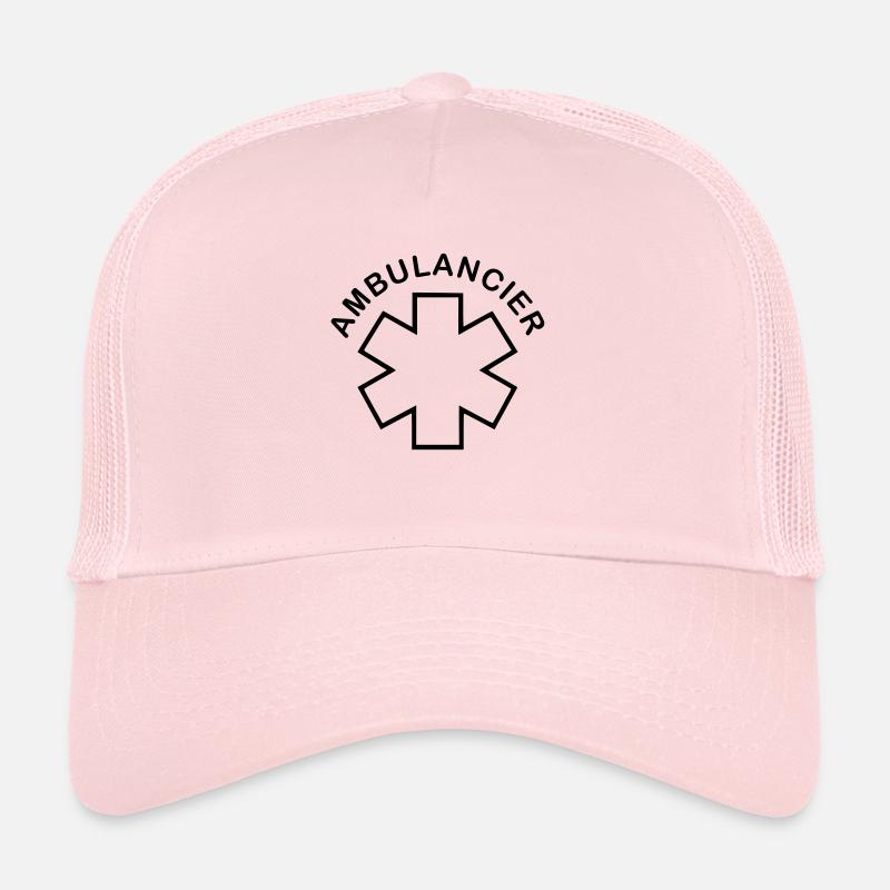 ambulancier entreprise logo Casquette trucker 