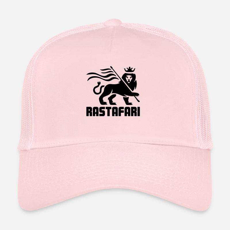 Reggae Rastafari Lion Trucker Cap