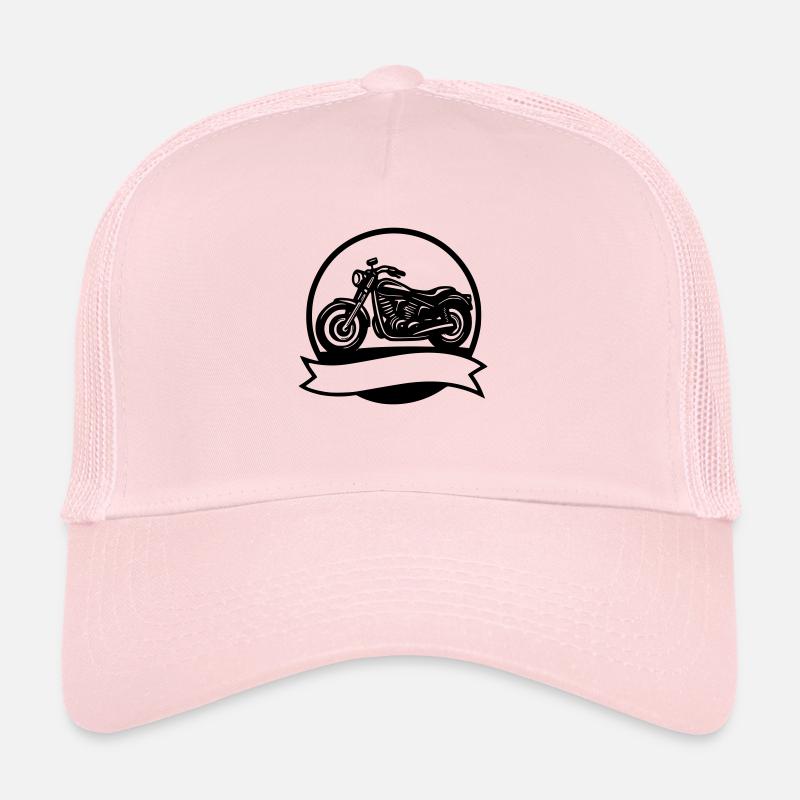 Vintage motorcycle Trucker Cap