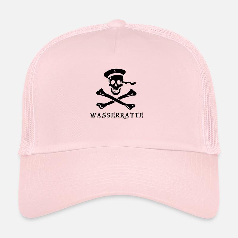 ~ Wasserratte ~ - Trucker Cap - Hellrosa