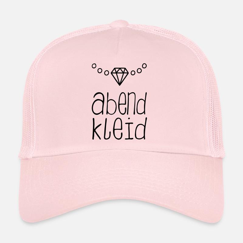 Abendkleid - Trucker Cap - Hellrosa