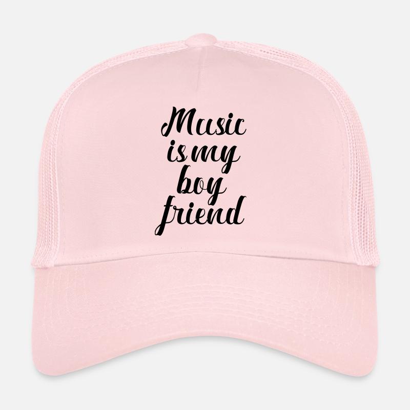 Music is my friend Trucker Cap