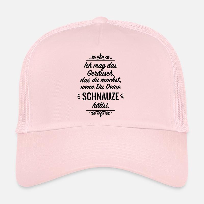 Schnauze Spruch Sprüche Provokation Statement Trucker Cap