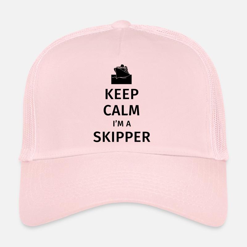 Keep Calm I'm a Skipper Trucker Cap