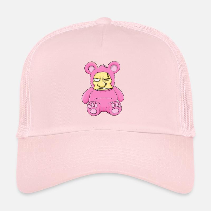 Max Hardkor Plüsch - Trucker Cap - Hellrosa