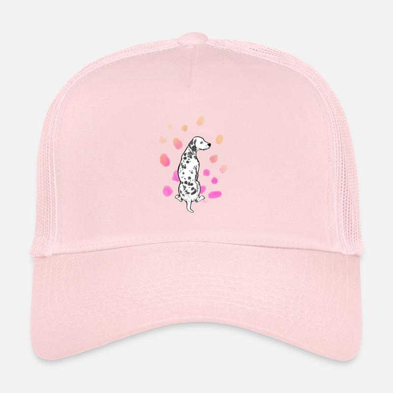 Dalmatien coloré 03 Casquette trucker 