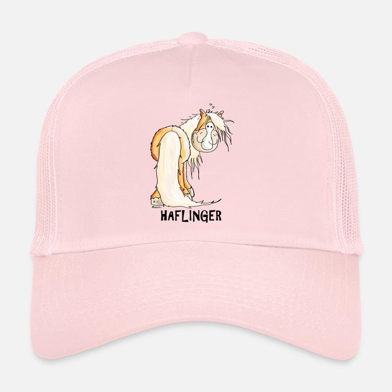 Drôle Haflinger Cheval Casquette trucker 