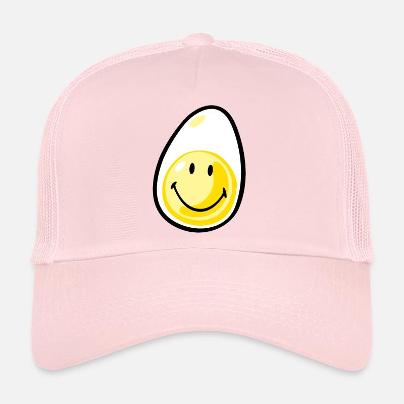 Smiley Hardboiled Egg Casquette trucker 