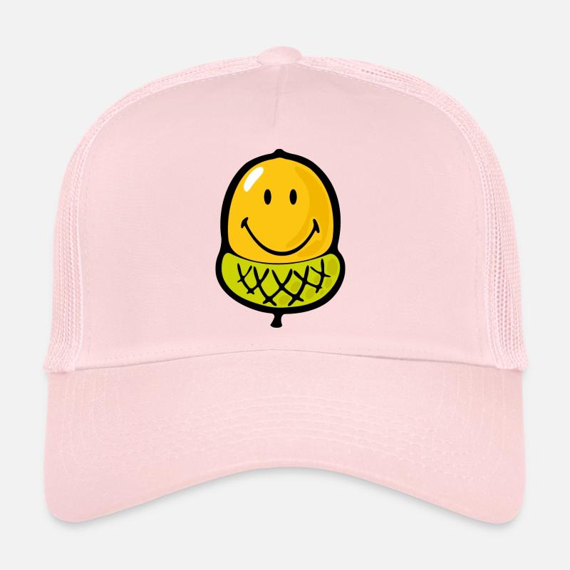 Smiley Acorn Trucker Cap