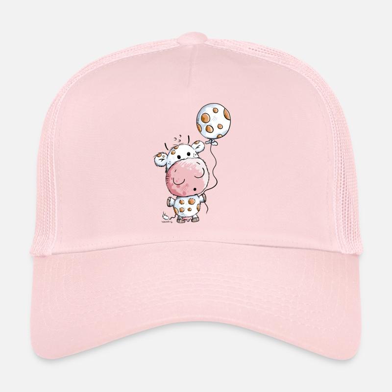 Vache avec ballon Casquette trucker 
