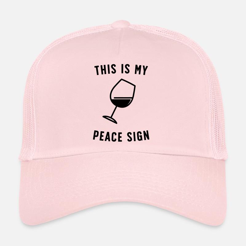 This Is My Peace Sign Trucker Cap