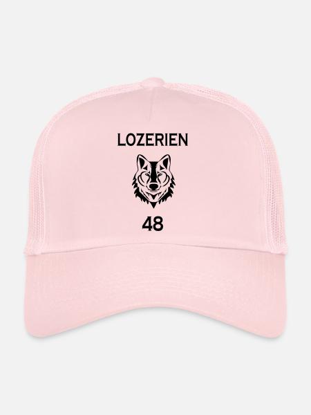 Lozerian - Trucker Cap - pale pink - Front