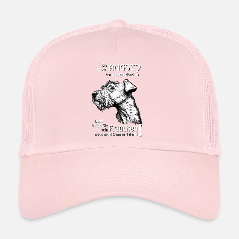 Angst vor Irish Terrier? Frauchen - Trucker Cap - Hellrosa