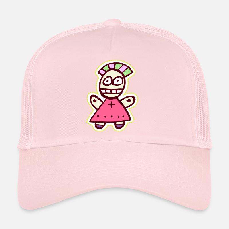Poupée Punk Vaudou Symbole Mignon et Bizarre Casquette trucker 