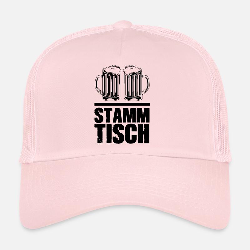 Table des habitués de la bière Casquette trucker 