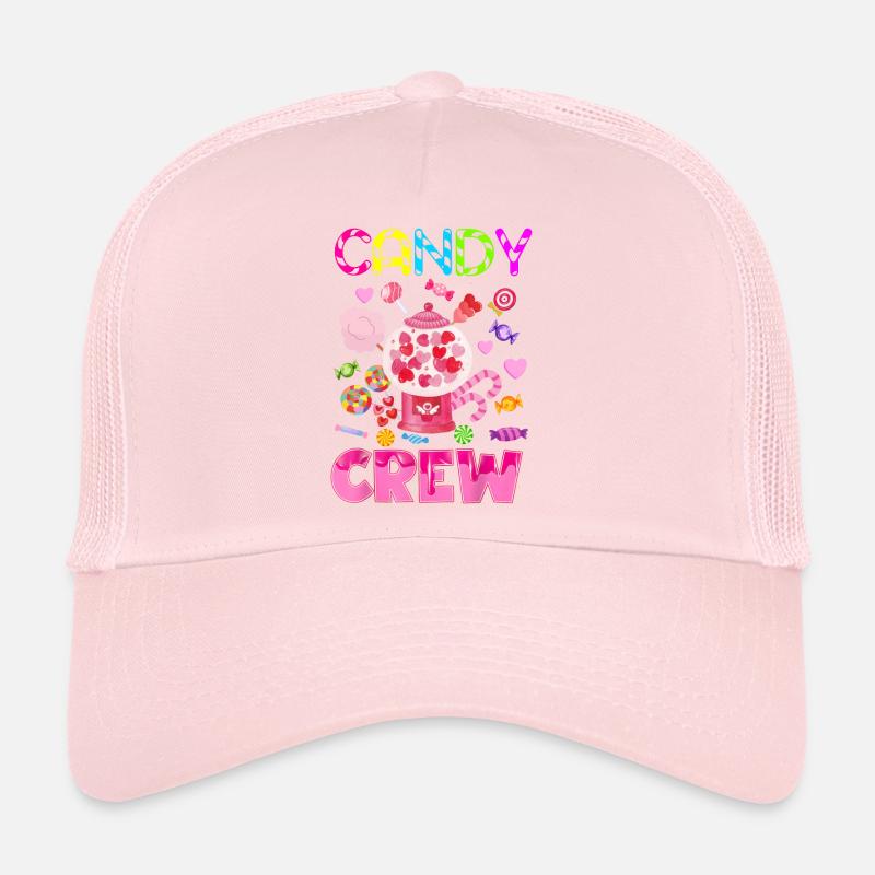Candy Crew Decorations Sweetie Candy Squad Trucker Cap