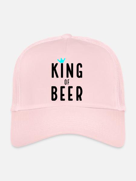 Abstract Art Inspired Color Explosion - Trucker Cap - pale pink - Front