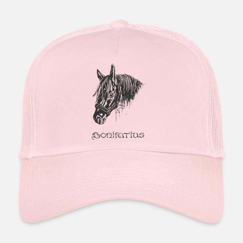 Bonifatius - Trucker Cap - Hellrosa
