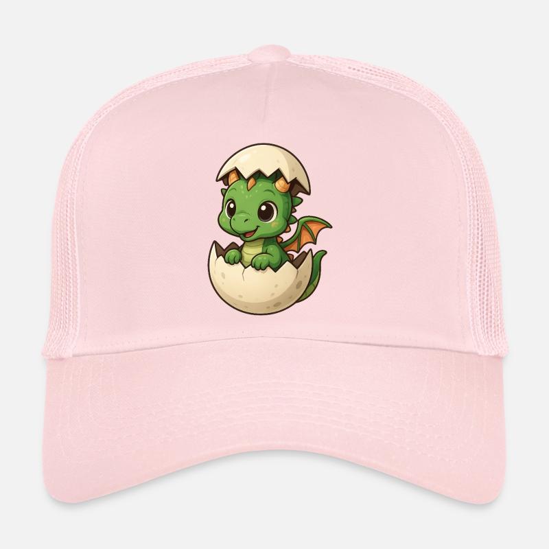 Bébé Dragon Mignon, Tout Juste Éclos. pour Enfants Casquette trucker 