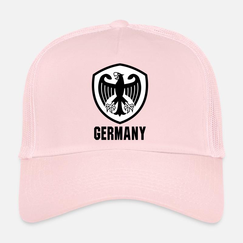 Bundesadler Wappen Germany - Trucker Cap - Hellrosa