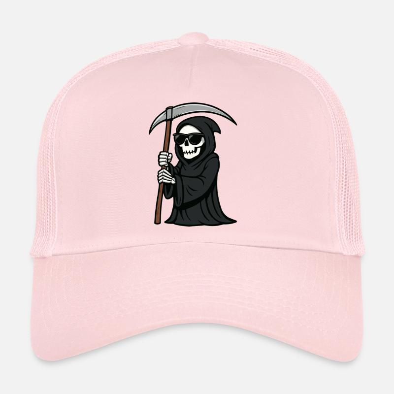 Grim Reaper Sunglasses Trucker Cap