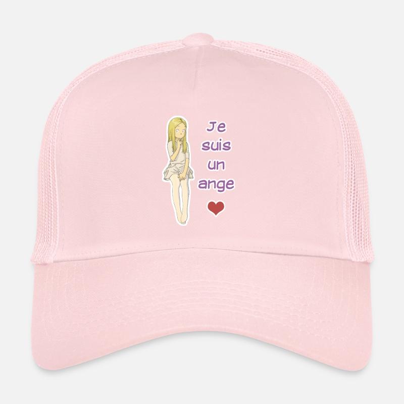 Ein Engel - Trucker Cap - Hellrosa